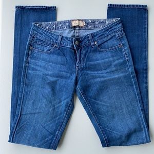 PAIGE| Blue heights skinny jeans